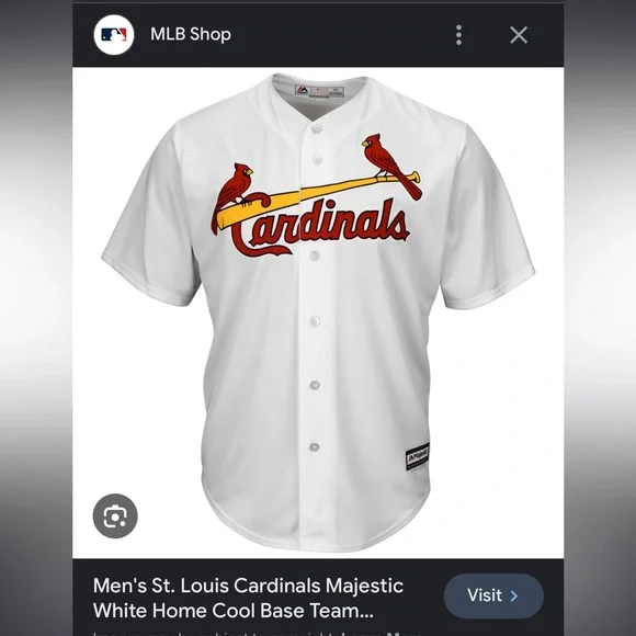 Men’s Cardinals Baseball Shirt - Size Small - Picture 8 of 8